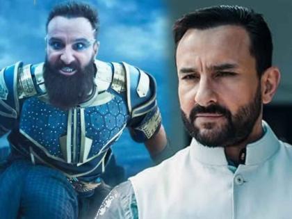 saif ali khan talk about trolling of adipurush ravan said you need to stay away from religion | 'आदिपुरुष'मधील रावणाच्या ट्रोलिंगवर पहिल्यांदाच बोलला सैफ, म्हणतो- "आपण धर्मापासून लांबच..."