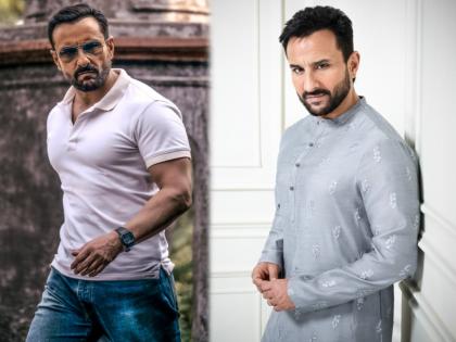 Saif ali khan vikram vedha first look out kareena kapoor calls him hotter than ever see photo | Vikram Vedhaमधील Saif Ali Khan चा फर्स्ट लूक आऊट, Kareena Kapoor म्हणाली– पती नेहमीपेक्षा...