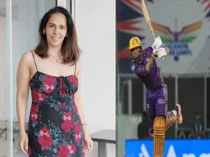 Kolkata Knight Riders player angkrish raghuvanshi has to apologize for comments about badminton player Saina Nehwal | सायना नेहवालबद्दल 'ते' विधान करणं क्रिकेटपटूला भोवलं; अखेर माफी मागून दिलं स्पष्टीकरण