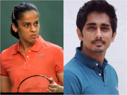 saina nehwal twitter actor siddharth national women commission fir mumbai police | Actor Siddharth Tweet Saina Nehwal : सायना नेहवालवर ट्वीट केल्यानं रंग दे बसंतीचा अभिनेता अडचणीत, महिला आयोगानं दिले FIR चे आदेश