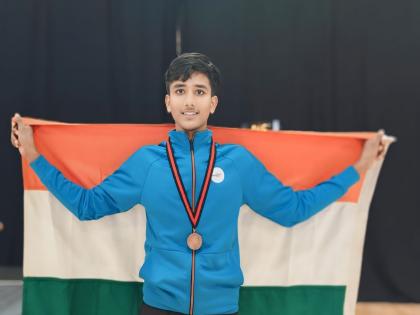 Latur's Sai Prasad shines in Commonwealth fencing; Team bronze at the tournament in New Zealand | कॉमनवेल्थ तलवारबाजीत लातूरच्या साईप्रसादची चमक; न्यूझिलँड येथील स्पर्धेत सांघिक कांस्य