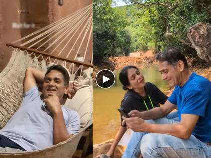 marathi couple Avinash Narkar and Aishwarya Narkar reel on O Sajni Re song from Laapata Ladies | ओ सजनी रे...! रोमँटिक गाण्यावर नारकर कपलचा व्हिडिओ, गप्पांमध्ये रमली जोडी