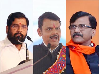 Thackeray group MP Sanjay Raut targeted CM Eknath Shinde and BJP | "दिल्लीची हस्तक असलेली व्यक्ती महाराष्ट्राच्या मुख्यमंत्री पदावर बसवल्यानं..."