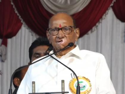 Unemployment will increase in rural areas if sugar workers issues are not resolved says Sharad Pawar | साखर कामगारांचे प्रश्न न सोडवल्यास ग्रामीण भागात बेरोजगारी वाढेल : शरद पवार Unemployment will increase in rural areas if sugar workers issues are not resolved says Sharad Pawar | साखर कामगारांचे प्रश्न न सोडवल्यास ग्रामीण भागात बेरोजगारी वाढेल : शरद पवार