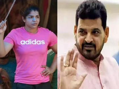 wrestler sakshi malik challenges wfi chief brij bhushan sharan singh for narco test | "नार्को टेस्ट करा आणि स्वत:चे निर्दोषत्व सिद्ध करा", साक्षी मलिकचे ब्रिजभूषण सिंहांना आव्हान