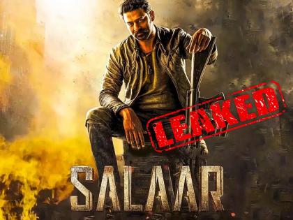 salaar movie south superstar prabhas film leaked online after released | Salaar : प्रभासला मोठा धक्का! प्रदर्शित होताच ऑनलाइन लीक झाला 'सालार'