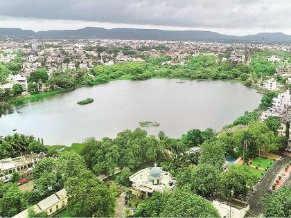 The miserable condition of Salim Ali Lake; 32 years of contaminated water in the lake | सलीम अली सरोवराची दयनीय अवस्था; सरोवरात दूषित पाण्याचा ३२ वर्षांपासून रतीब