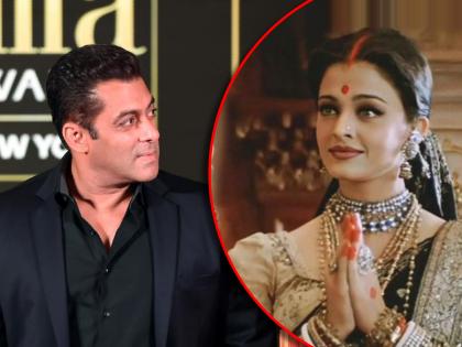 when drunk salman khan lie on aishwarya rai bachchan vanity van devdas shooting incidence | ऐश्वर्याच्या व्हॅनिटीबाहेर दारू पिऊन पडलेला सलमान; ‘देवदास’च्या शूटिंगदरम्यान काय घडलं होतं?