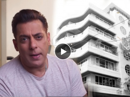 Salman Khan shared first post after firing at his home galaxy apartment | Salman Khan House Firing : घराबाहेरील गोळीबारानंतर सलमानची पहिली पोस्ट, म्हणतो- "Being Strong"