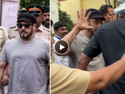 Salman Khan Vote In Maharashtra Elections Shows His Hand Instead Of Inked Finger After Voting Video Viral | शाईचे बोट दाखव म्हणताच सलमान खानची अशी होती प्रतिक्रिया, पाहा व्हिडीओ