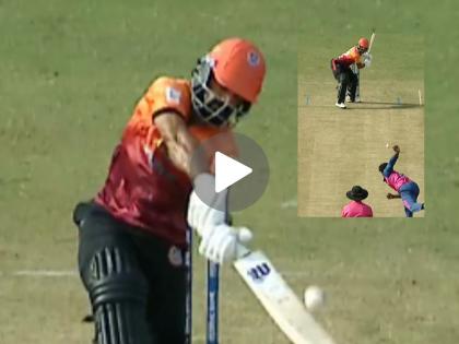Salman Nizar Smashed 11 sixes in the last 12 balls of the innings in the Kerala Cricket League 2025 | KCL 2025 मध्ये सलमानची हवा! १२ चेंडूत ११ उत्तुंग षटकारांसह २६ चेंडूत कुटल्या ८६ धावा (VIDEO)