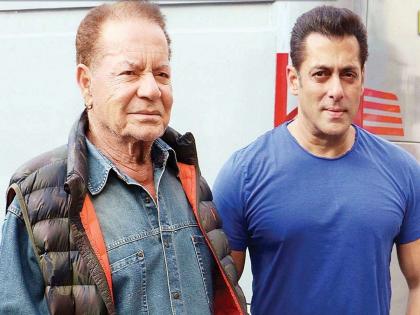 Salman Khan, father Salim Khan get 'death threat' from anonymous person, FIR lodged | ‘सलमान, बहुत जल्द आपका मुसेवाला होगा’;  धमकीचे पत्र; वडील सलीम खान यांचेही नाव