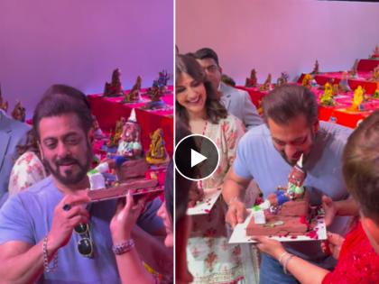 Salman Khan Promote Eco-Friendly Ganeshotsav at Bacche Bole Morya Mumbai | गणपतीच्या कानात सलमान खान काय म्हणाला? गणेशभक्तांसाठी 'भाईजान'ने सांगितली महत्त्वाची गोष्ट