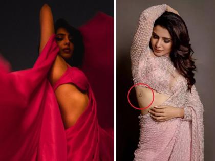 samantha rukh prabhu removed tattoo of ex husband naga chaitanya | समांथाच्या शरीरावरील नागा चैतन्यचा टॅटू गायब, पॅचअपच्या चर्चांना अभिनेत्रीकडून पूर्णविराम?