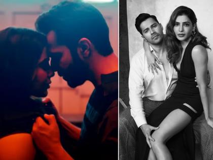 Samantha Ruth Prabhu And Varun Dhawan's Kissing Scene In Citadel: Honey Bunny Viral | Citadel: Honey Bunny : वरुण आणि समांथाची हॉट केमिस्ट्री, लिपलॉक सीन व्हायरल