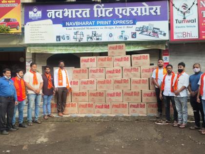 VD sale in the name of Sambhaji, goods worth Rs 19 lakh returned by Sambhaji Brigade | संभाजी नावाने विडीविक्री, संभाजी ब्रिगेडच्या दणक्याने १९ लाखांचा माल परत