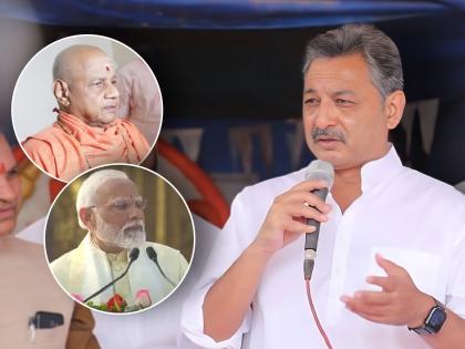 sambhaji raje reaction over maratha reservation and swami govind dev giri maharaj statement on pm modi | PM मोदींची शिवरायांशी तुलना? गोविंददेव गिरींच्या वक्तव्यावर संभाजीराजेंची पहिली प्रतिक्रिया