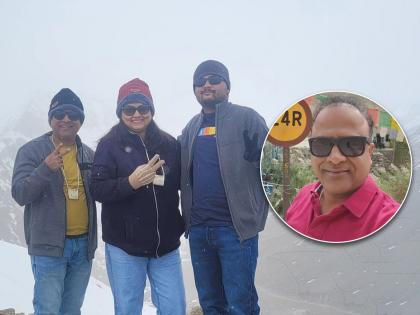 Maharashtrachi Hasya Jatra fame Samir Choughule on vacation trip with family | व्हॅकेशन मोड ऑन! 'महाराष्ट्राची हास्यजत्रे'तून ब्रेक घेत समीर चौगुले कुटुंबासोबत पोहोचले लेह-लडाखला, फोटो व्हायरल