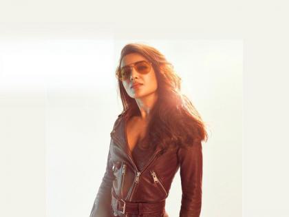 leather jacket, goggles over the eyes; Samantha Prabhu's dashing look in 'Citadel' is in discussion | लेदर जॅकेट, डोळ्यावर गॉगल; समांथा प्रभूचा 'सिटाडेल'मधला डॅशिंग लूक चर्चेत