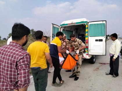 Woman killed in near miss accident on Samridhi | समृद्धीवर दुसरबीड नजीक अपघातात महिला ठार