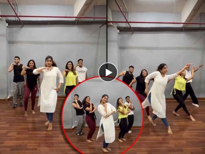 samruddhi kelkar dance on angaron sa song from pushpa 2 movie watch video | 'अंगारो सा' गाण्यावर थिरकली समृद्धी केळकर, श्रीवल्लीपेक्षाही केला भन्नाट डान्स