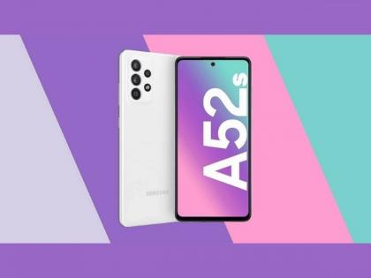 Samsung galaxy a52s 5g phone available with up to rupees 11000 discount  | आत्ताच घ्या नववर्षाचं गिफ्ट! 11 हजार रुपयांच्या डिस्काउंटसह Samsung चा बेस्ट 5G Phone 