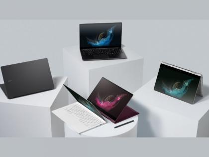 Samsung galaxy book 2 series galaxy book 2 business and galaxy book go laptops launched in india at starting price rs 38990   | 8 वर्षांनंतर Samsung चं पुनरागमन; Galaxy Book 2 सीरीजचे 6 लॅपटॉप भारतात लाँच, किंमत 38,990 रुपयांपासून सुरु 