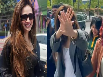 ...and Shoaib Malik's wife had to hide her face; Why is Sana Javed angry? | ...अन् Shoaib Malik च्या पत्नीला तोंड लपवावं लागलं; सना जावेद का संतापली?