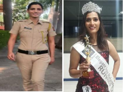 Farmer daughter's 'talent' shines; First khaki uniform, now got 'Miss Maharashtra' crown | शेतकऱ्याच्या लेकीची 'प्रतिभा' चमकली; आधी खाकी वर्दी, आता पटकावला ‘मिस महाराष्ट्र’ ताज