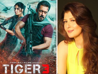 salman khan ex gf sangeet bijlani commented on tiger 3 poster of katrina kaif and bhaijan | Tiger 3 : कतरिना कैफ आणि सलमान खानच्या 'टायगर ३'च्या पोस्टरवर एक्स गर्लफ्रेंडची कमेंट, म्हणाली...