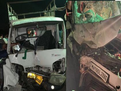 Two killed, 21 injured in accident on Aryavin bridge in Sangli | Accident: सांगलीतील आर्यविन पुलावर भीषण अपघात; दोन ठार, २१ जण जखमी