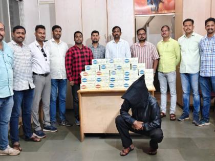 Two shopkeepers arrested for selling fake cigarettes in Sangli-Mirjet: Goods worth Rs 1 lakh 60 thousand seized | सांगली-मिरजेत बनावट सिगारेटचा धूर दोघा दुकानदारांना अटक : १ लाख ६० हजाराचा मुद्देमाल जप्त Two shopkeepers arrested for selling fake cigarettes in Sangli-Mirjet: Goods worth Rs 1 lakh 60 thousand seized | सांगली-मिरजेत बनावट सिगारेटचा धूर दोघा दुकानदारांना अटक : १ लाख ६० हजाराचा मुद्देमाल जप्त