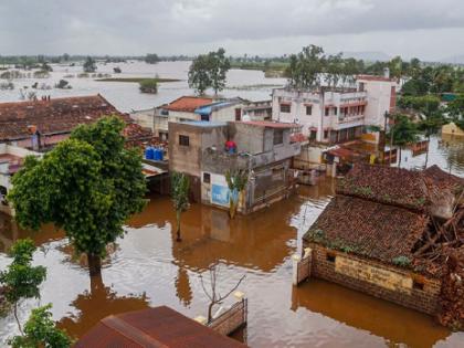 Roads in flood affected areas of Krishna-Warna will be made of concrete in Sangli | Sangli News: कृष्णा-वारणाकाठच्या पूरग्रस्त भागातील रस्ते काँक्रीटचे होणार