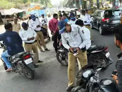 Thirteen crore fines will be collected from motorists who violate traffic rules, Action of Sangli Traffic Police | वाहतुकीचा नियम मोडला, तब्बल तेरा कोटींचा दंड ठोठवला; सांगली वाहतूक पोलिसांची कारवाई