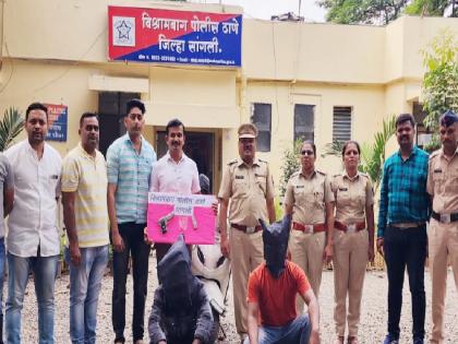 Gavathi pistol seized from criminal on record in Sangli, goods worth one lakh seized | सांगलीत रेकॉर्डवरील गुन्हेगाराकडून गावठी पिस्तूल जप्त, एक लाखांचा माल हस्तगत