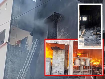 सांगलीतील विटा शहर हादरले! रेफ्रिजरेटर-सिलेंडरच्या भीषण स्फोटात लग्नघरातील चौघांचा मृत्यू सांगलीतील विटा शहर हादरले! रेफ्रिजरेटर-सिलेंडरच्या भीषण स्फोटात लग्नघरातील चौघांचा मृत्यू