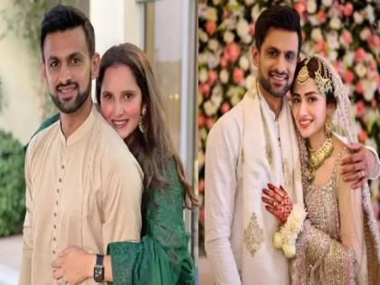 Pakistani cricketer Shoaib Malik's ex-wife Sania Mirza reacts after marrying actress Sana Javed  | Sania Mirza: काही महिन्यांपूर्वीच झाला होता घटस्फोट, शोएब मलिकला शुभेच्छा; सानियानं सोडलं मौन