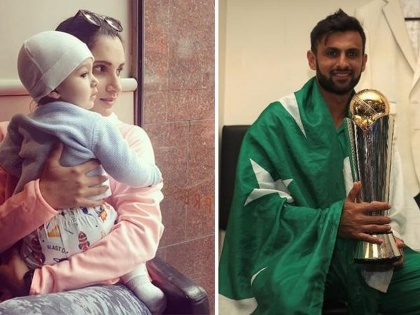 ICC World Cup 2019 : Izhaan and I are proud of you: Sania Mirza's message to Shoaib Malik on ODI retirement | ICC World Cup 2019 : शोएब मलिकच्या निवृत्तीवर सानिया मिर्झाचे भावनिक ट्विट!
