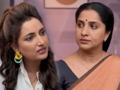 marathi tv serial aai kuthe kay karte sanjana and arundhati war in office | आई कुठे काय करते: ऑफिसमध्ये होणार अरुंधती-संजनाचं जोरदार भांडण