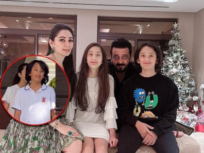 हुबेहूब वडिलांची कार्बन कॉपी आहे संजय दत्ताचा मुलगा; शहरानला पाहून नेटिझन्स म्हणाले....