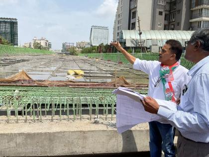 Mumbai: Repairs and stalled construction of Gokhale Bridge disappointing, comments Sanjay Nirupam | Mumbai: गोखले ब्रिजचे दुरुस्ती आणि रखडलेले बांधकाम निराशाजनक, संजय निरुपम यांचे टिकास्त्र