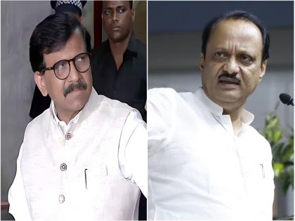 sanjay raut replied ncp ajit pawar criticism over claims of displeasure in the party issue | “काय चुकीचे लिहिले, माझ्यावर का खापर फोडता?”; संजय राऊतांचा अजित पवारांना थेट सवाल