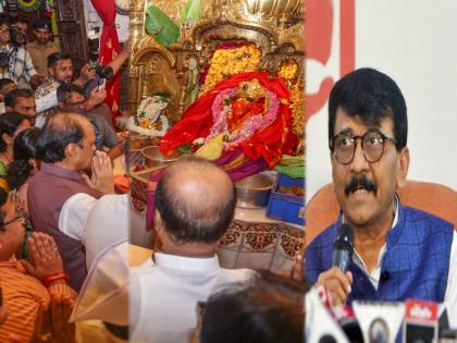 sanjay raut taunt ncp dcm ajit pawar about took darshan in siddhivinayak mandir | “पाप केले त्यांना सिद्धिविनायक आशीर्वाद देत नाही”; संजय राऊतांचा अजित पवारांना टोला