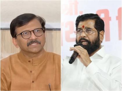 mp sanjay raut replied cm eknath shinde group over criticism of thackeray group | Maharashtra Politics: “एकनाथ शिंदेंनी स्वतःचा पक्ष काढून ५ आमदार निवडून आणून दाखवावेत”; संजय राऊतांचे आव्हान