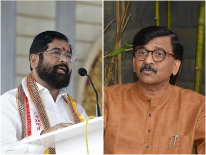 sanjay raut criticize shinde group and cm eknath shinde | “औटघटकेचा खेळ, एकनाथ शिंदे गटाची ना घर का ना घाटका अशी अवस्था”; संजय राऊतांची बोचरी टीका 