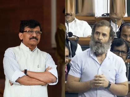 shiv sena thackeray group sanjay raut praised congress rahul gandhi after speech in lok sabha | Rahul Gandhi In Lok Sabha: “क्रांतिकारी काम...”; लोकसभेतील भाषणानंतर संजय राऊतांनी केले राहुल गांधींचे तोंडभरून कौतुक