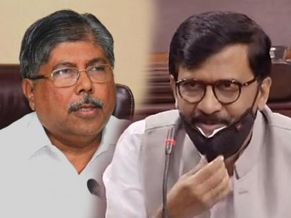 BJP vs Shivsena If you will attack on us Yo will return empty handed Chandrakant Patil warning Sanjay Raut | Chandrakant Patil Sanjay Raut, Warning : "आमच्यावर हल्ले कराल तर..."; संजय राऊत यांना भाजपा प्रदेशाध्यक्ष चंद्रकांत पाटील यांनी दिला इशारा