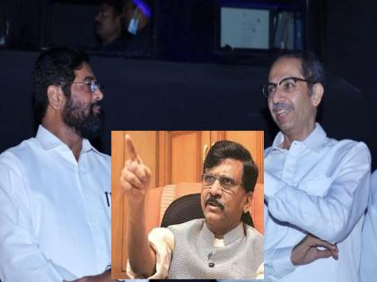 Shiv Sena: "Public Eknath Shinde group will kick the ass, Uddhav Thackeray will lift them from politics" - Sanjay Raut | Shiv Sena:"जनता शिंदे गटाची गाढवावरून धिंड काढणार, उद्धव ठाकरे त्यांना राजकारणातून उठवणार’’