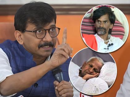 sanjay raut praises agitor manoj jarange patil over maratha reservation | “अण्णा हजारेंना गुंडाळले गेले, पण मनोज जरांगे तसे व्यक्तिमत्त्व नाही”: संजय राऊत