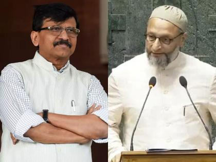 Sanjay Raut reacts to Owaisi's announcement, says "Is it a crime to mention Palestine?" | ओवेसींच्या घोषणेवर संजय राऊतांची प्रतिक्रिया, म्हणाले "पॅलेस्टाईनचा उल्लेख करणं गुन्हा आहे का?’’